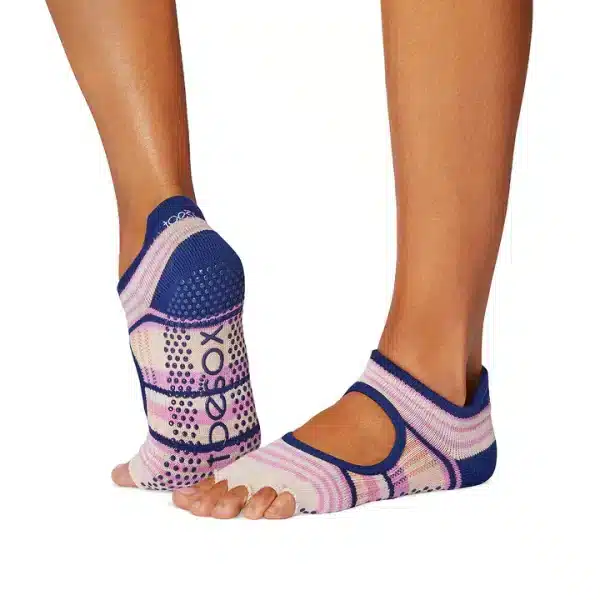 half toe bellarina grip socks eventide